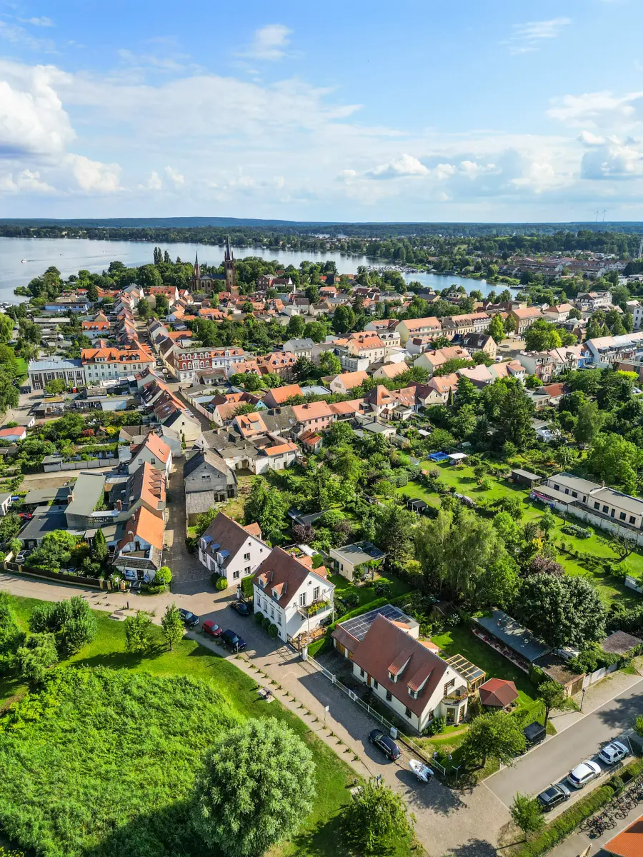 Luftbild von Werder
